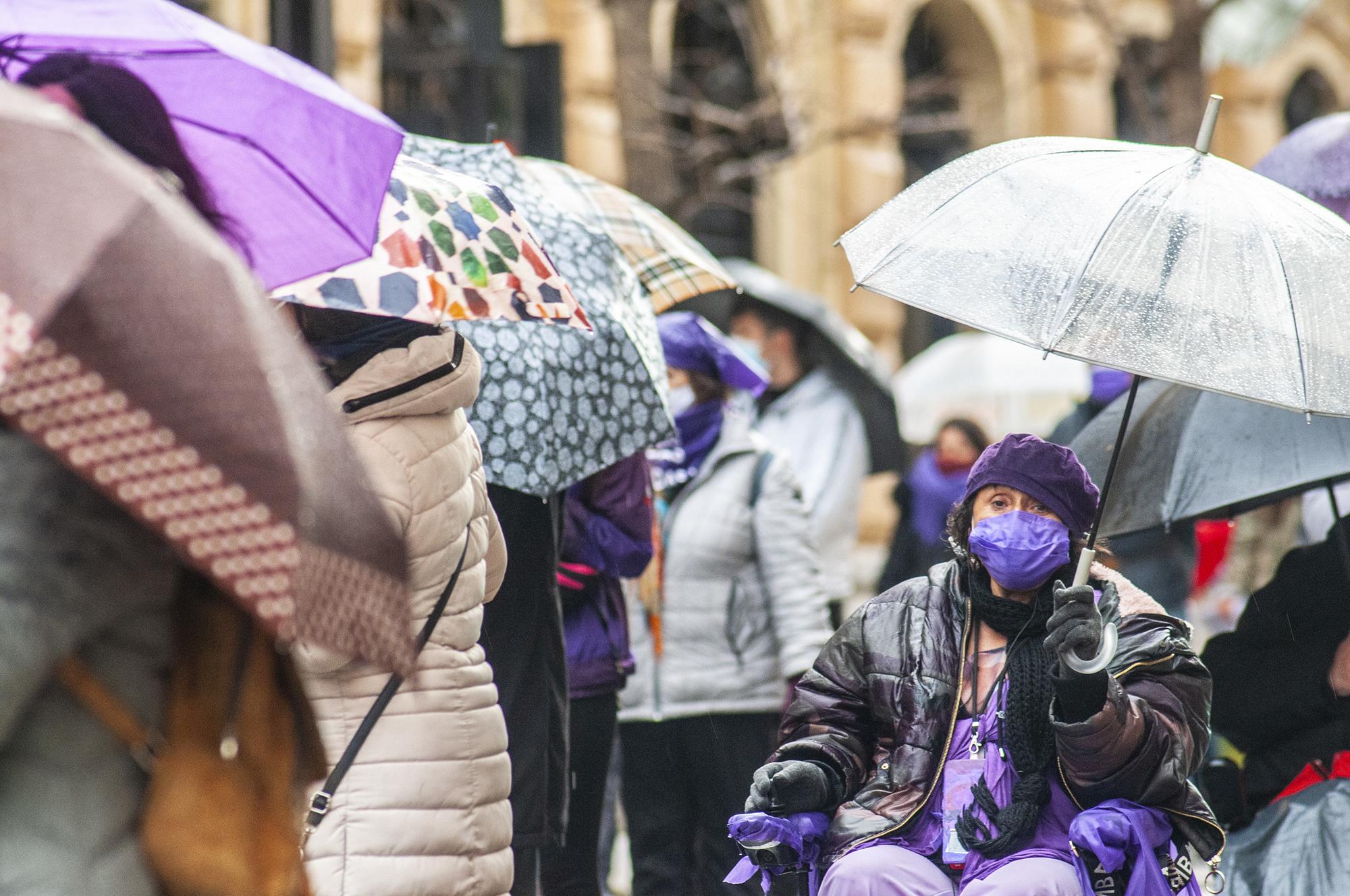 Manifestaciones y concentraciones en Andalucía por motivo del 8M - 1